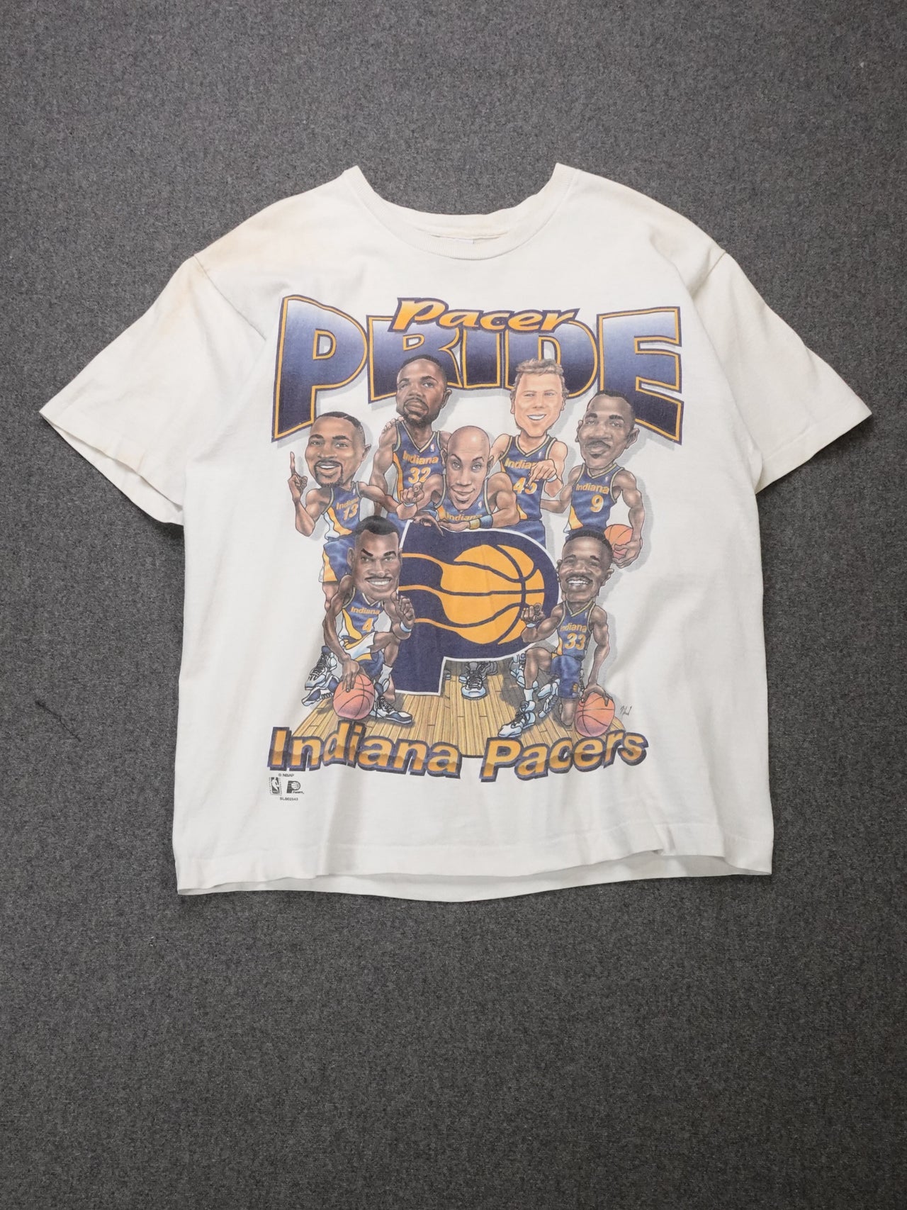 1990s - Salem Tag Indiana Pacers T-Shirt