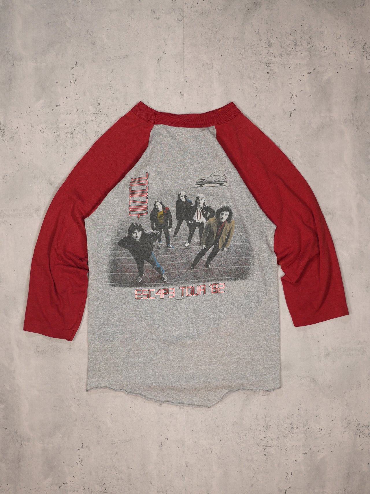 1981 - "JOURNEY" THREE QUARTER SLEEVE BAND T-SHIRT