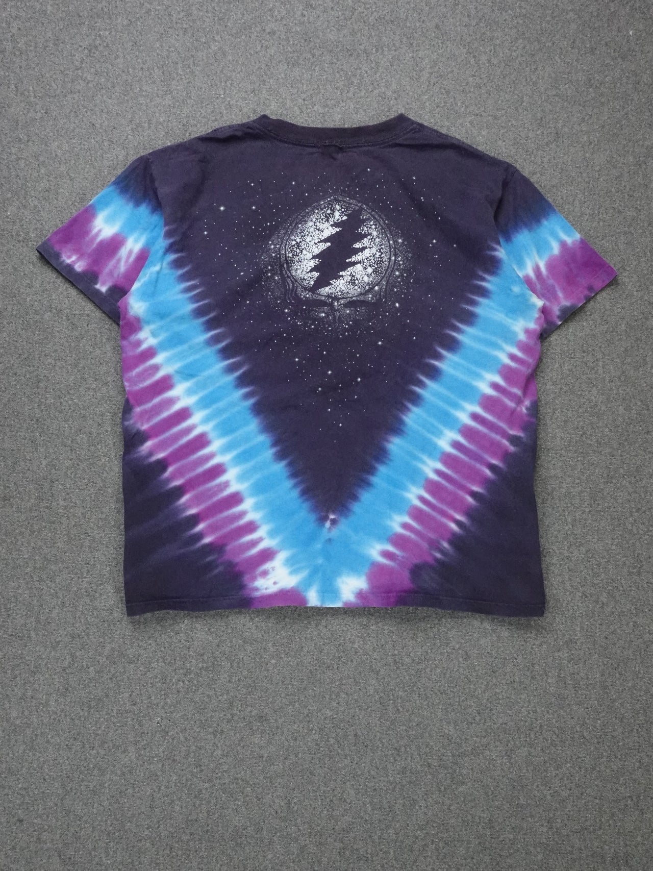 2000s - Grateful Dead Starshine Skull Tie Dye Band T-Shirt