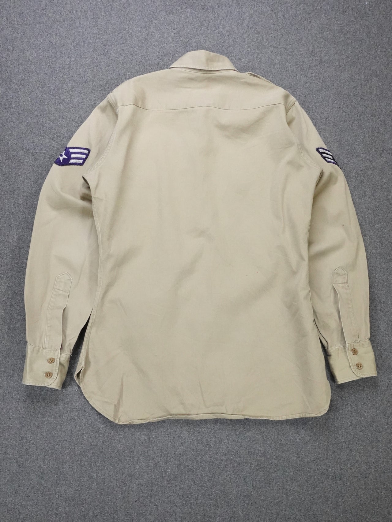 1940s - WW2 US Air Force Cotton Khaki Shirt