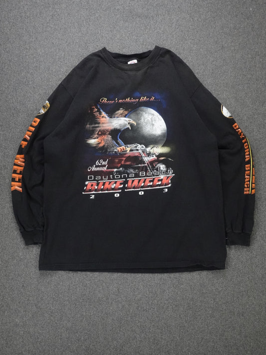 2003 - Daytona Bike Week Long Sleeve Biker T-Shirt