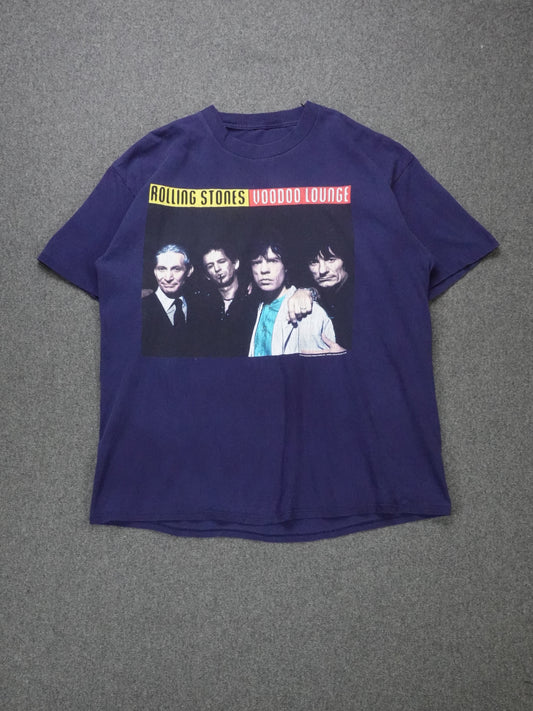 1990s - Rolling Stones Voodoo Lounge Band T-Shirt