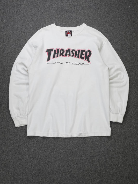 2000s - Thrasher Long Sleeve Skate T-Shirt
