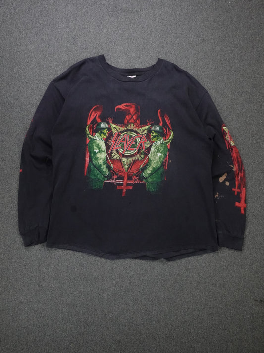 2000s - Slayer Long Sleeve Band T-Shirt