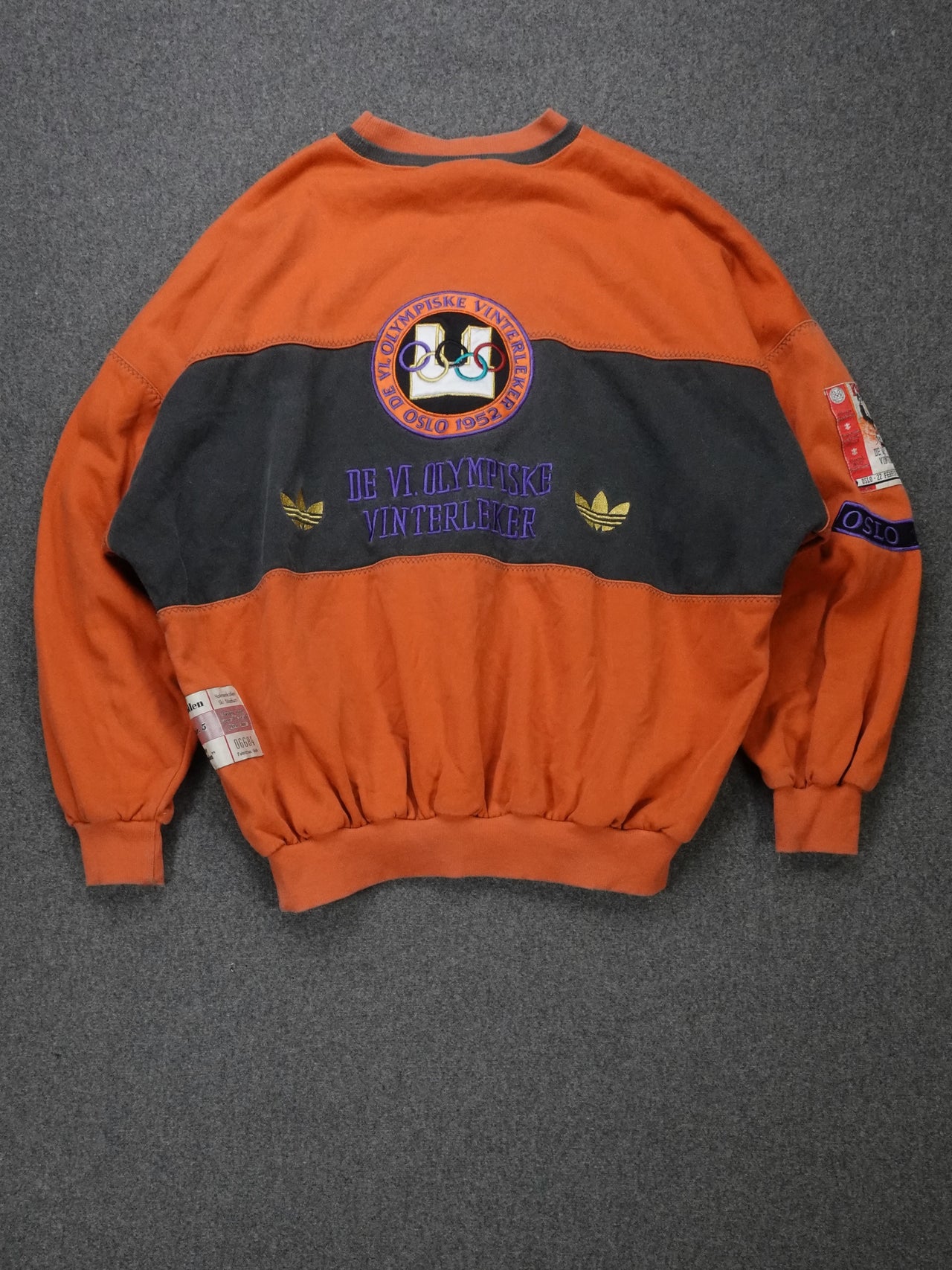 1980s - Adidas Holmenkollen Olympics Crewneck Sweatshirt