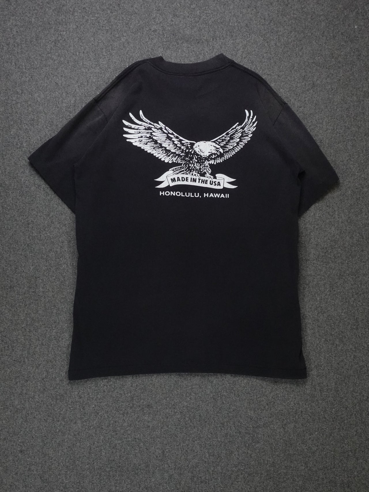 1990s - "Living On The Edge" Harley Davidson Hawaii T-Shirt