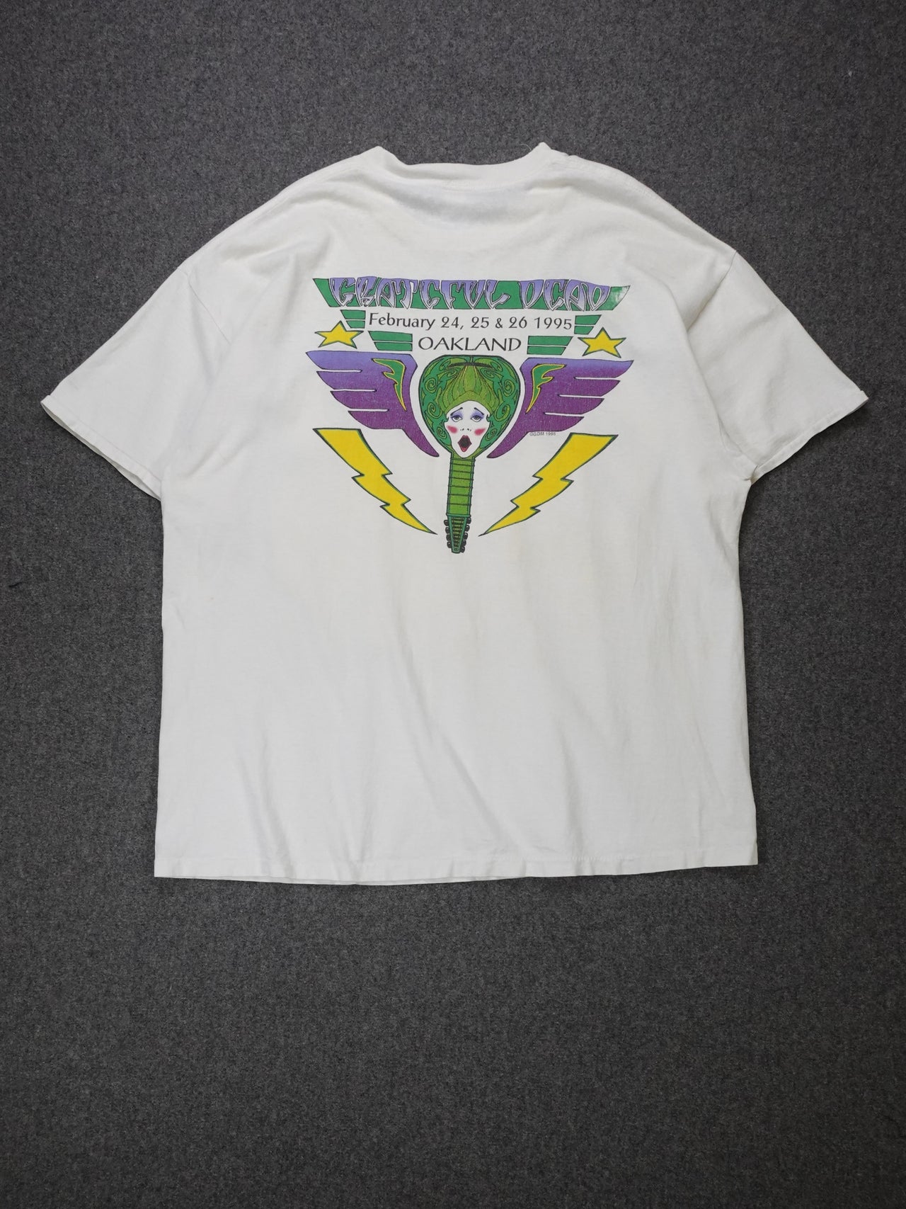 1990s - Grateful Dead Mardi Grass T-Shirt