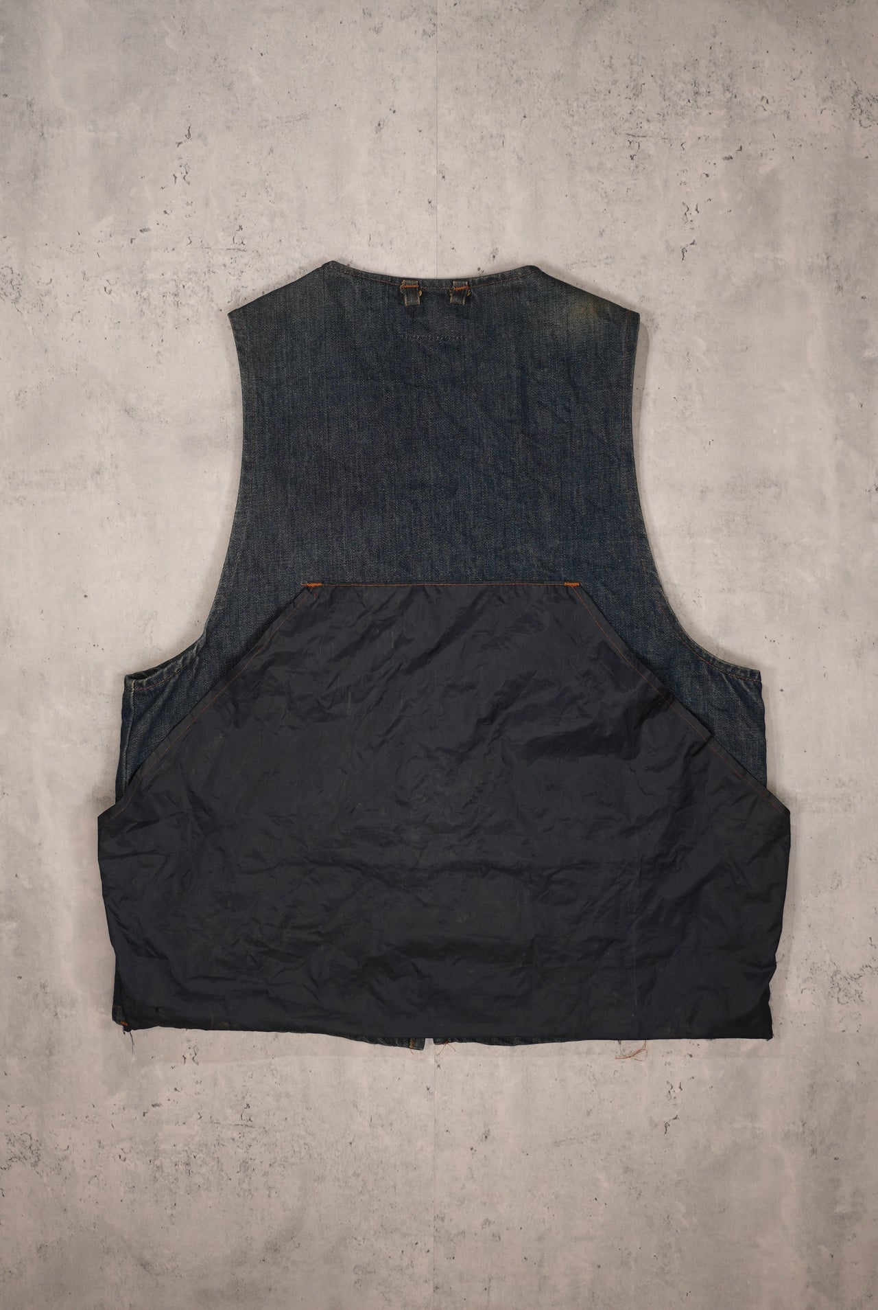 1980S - DENIM "K-MART" HUNTING/FISHING VEST
