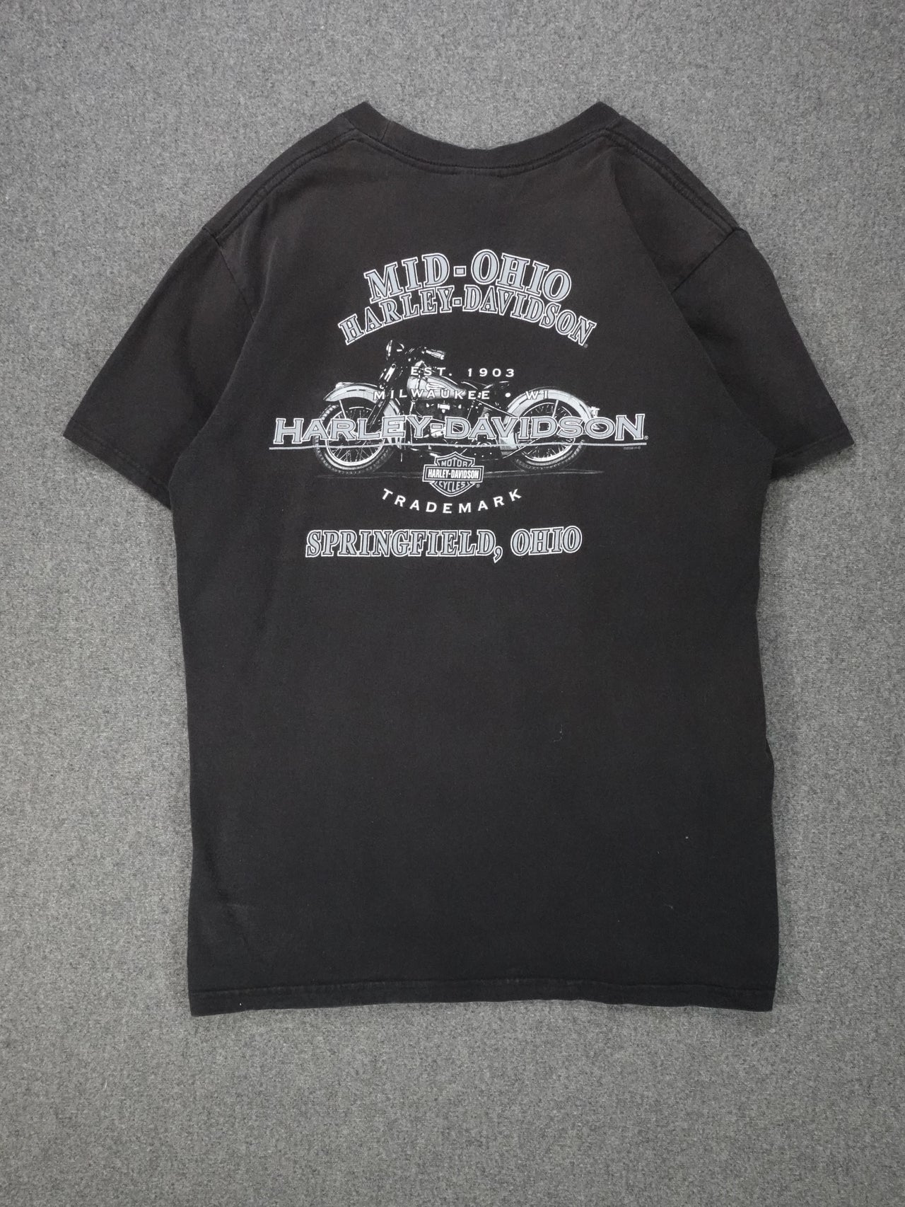 Vintage 2000s - Harley Davidson T-Shirt | "Live Free Ride Hard"