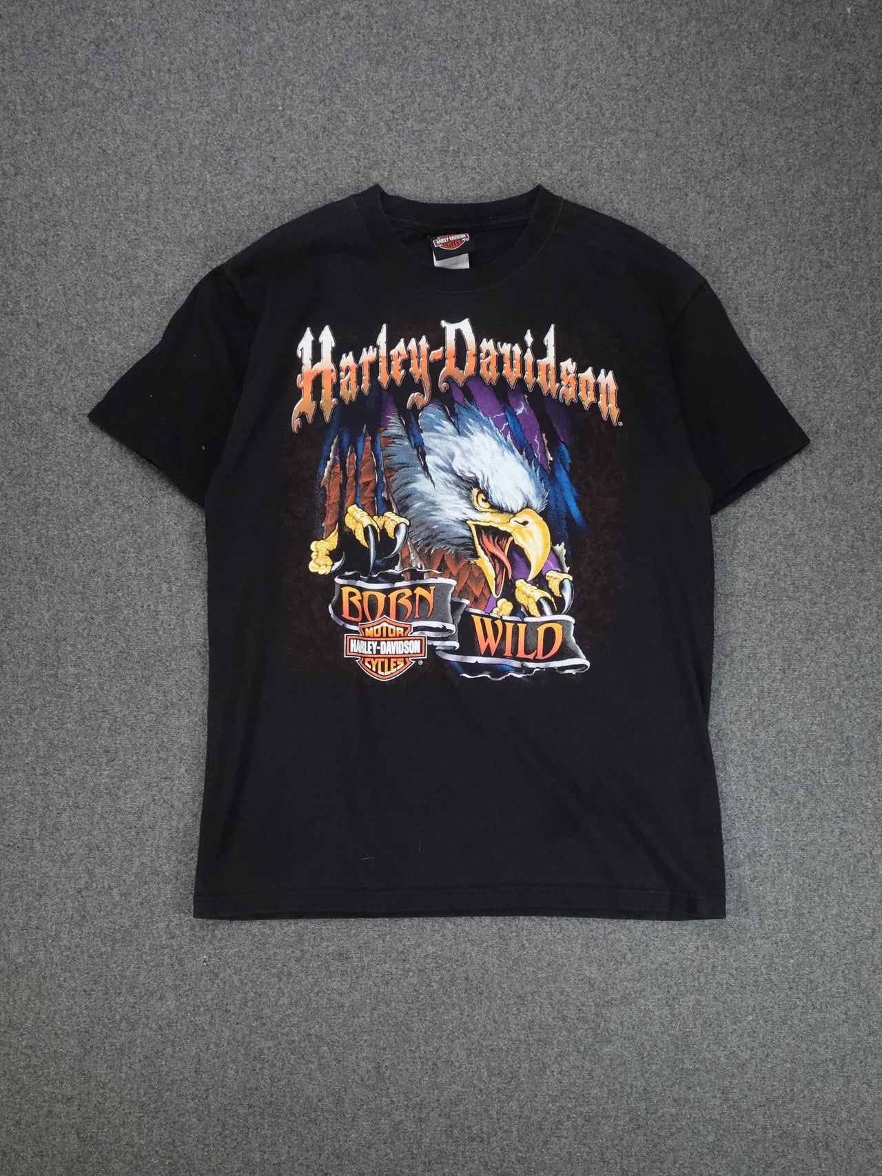 2000s - Harley Davidson Born Wild T-Shirt