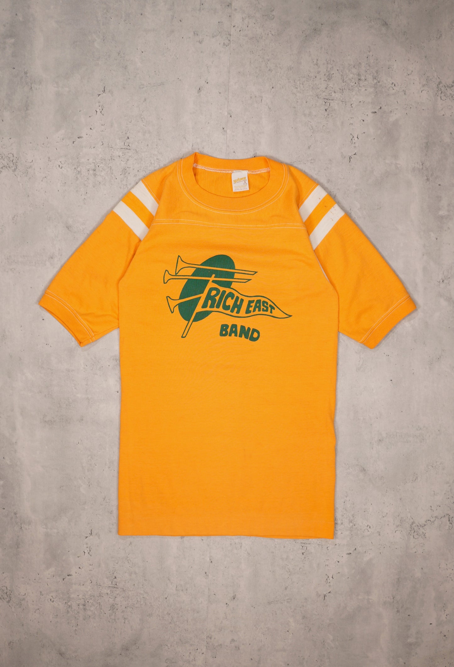 1980S - "RICH EAST BAND" JERSEY T-SHIRT