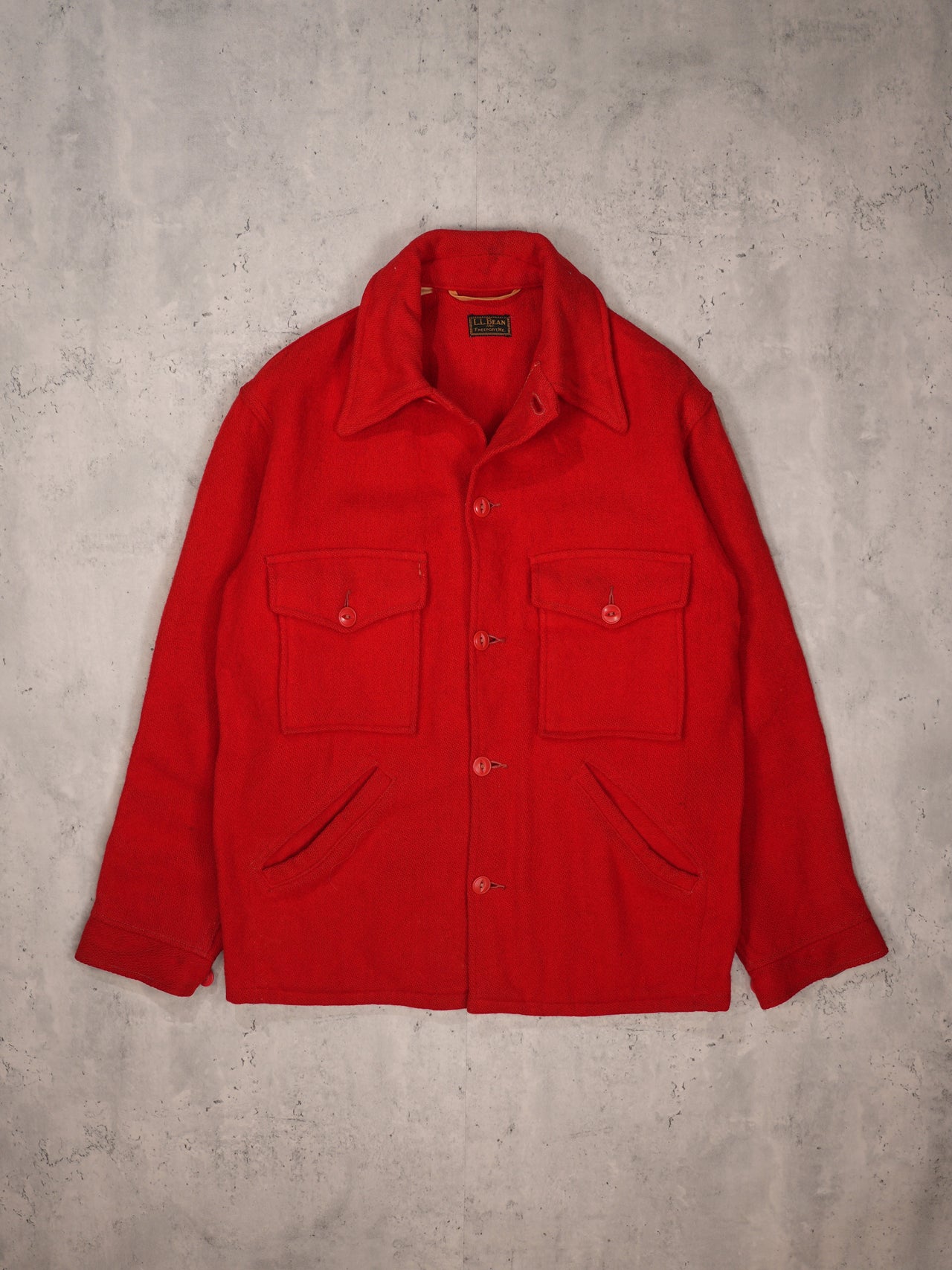 Vintage 1950s - L.l. Bean 100% Wool Jacket