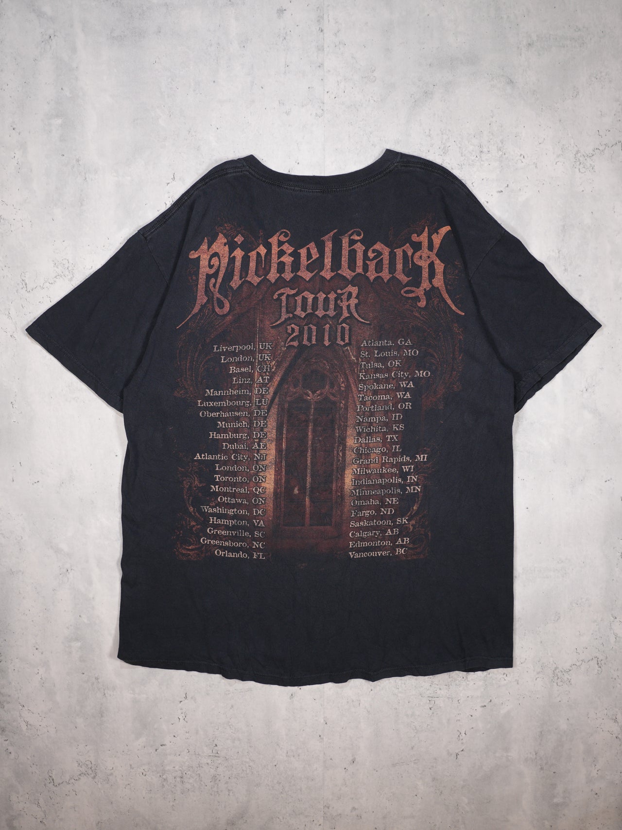 2010 - NICKELBACK "DARK HORSE" T-SHIRT