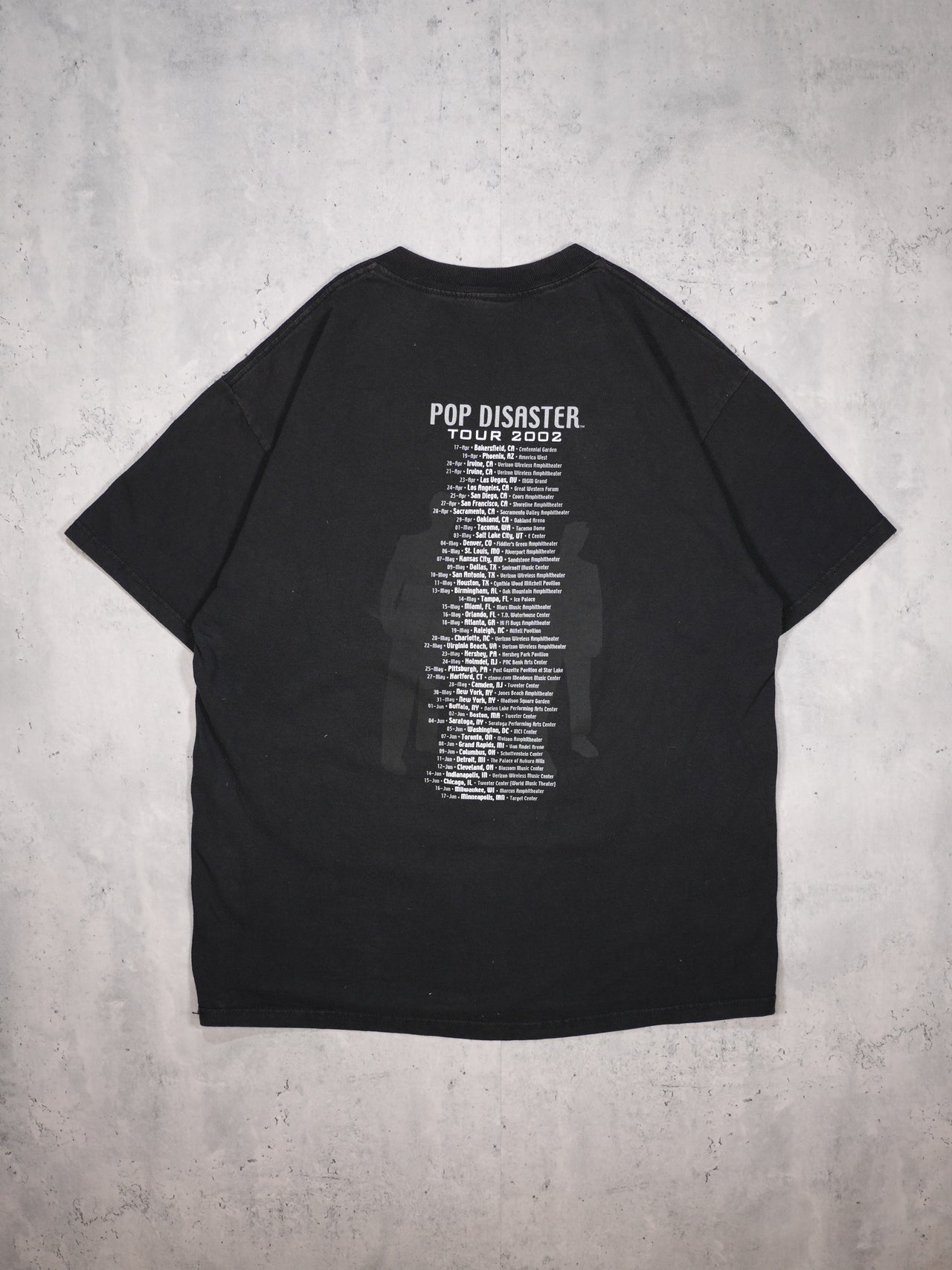 2002 - GREEN DAY "POP DISASTER TOUR" T-SHIRT
