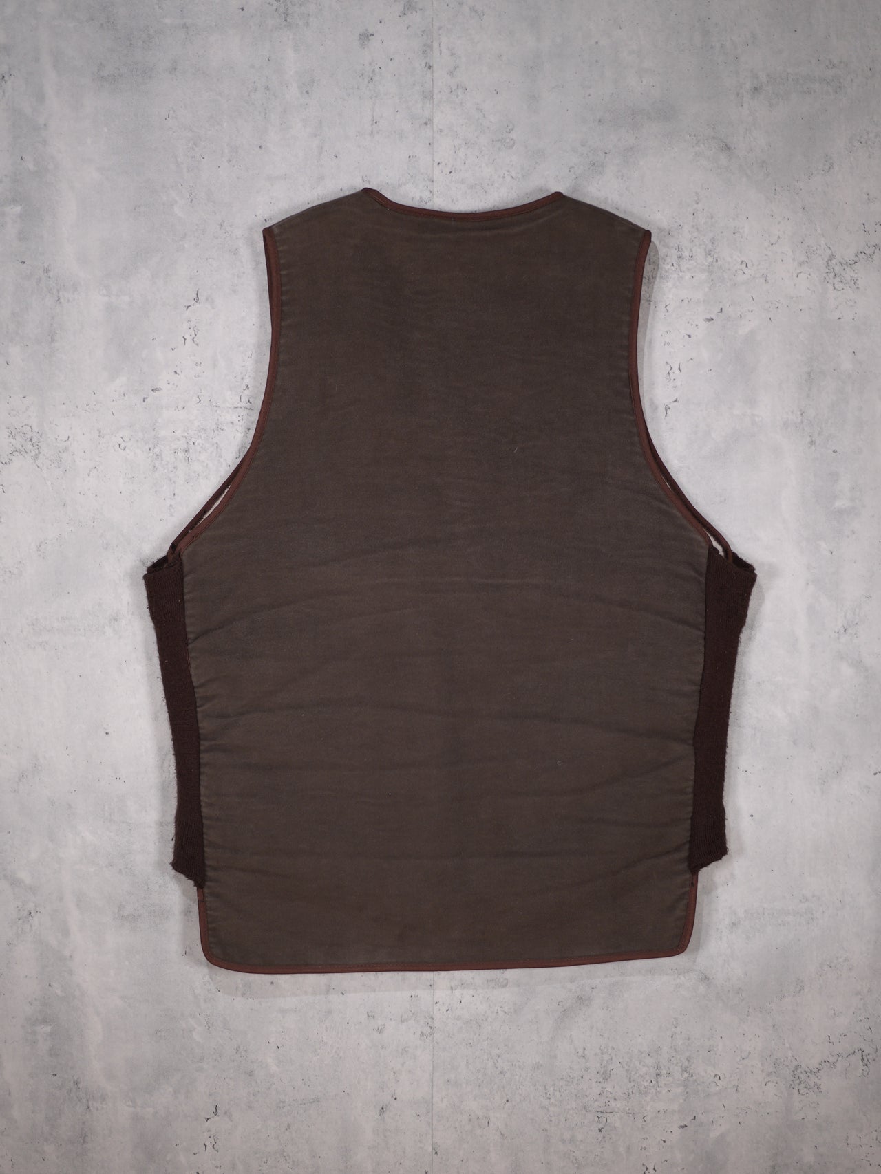 1970S - FAUX SHEARLING VEST