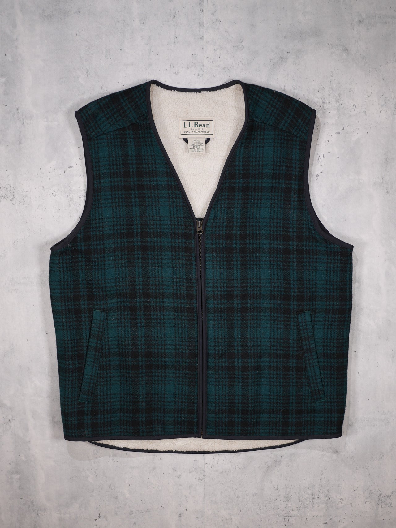 Vintage 2000s - Ll Bean Plaid Vest