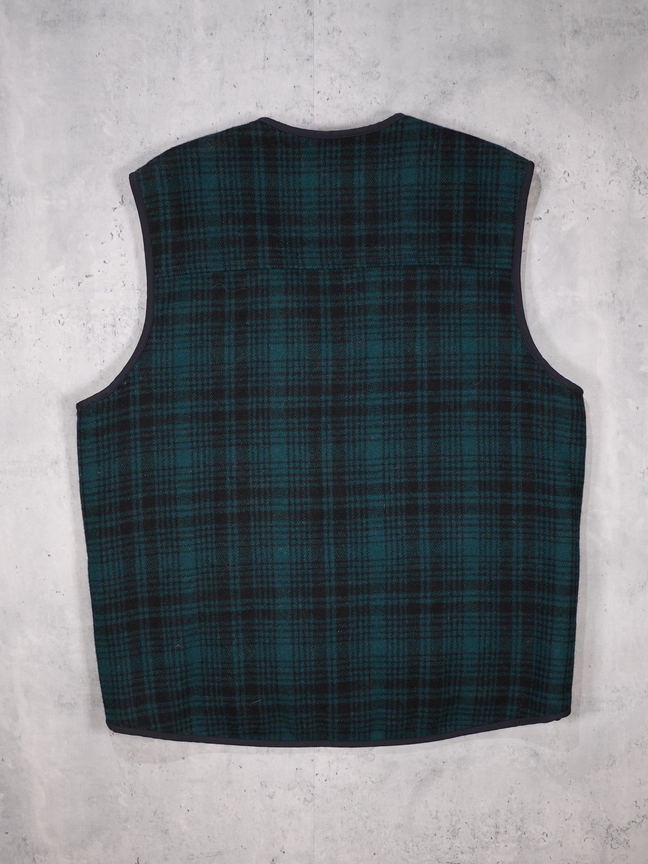 Vintage 2000s - Ll Bean Plaid Vest