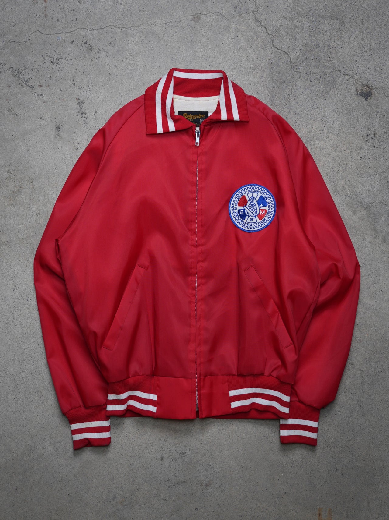 1980S - SWINGSTER WINDBREAKER/WARMUP JACKET