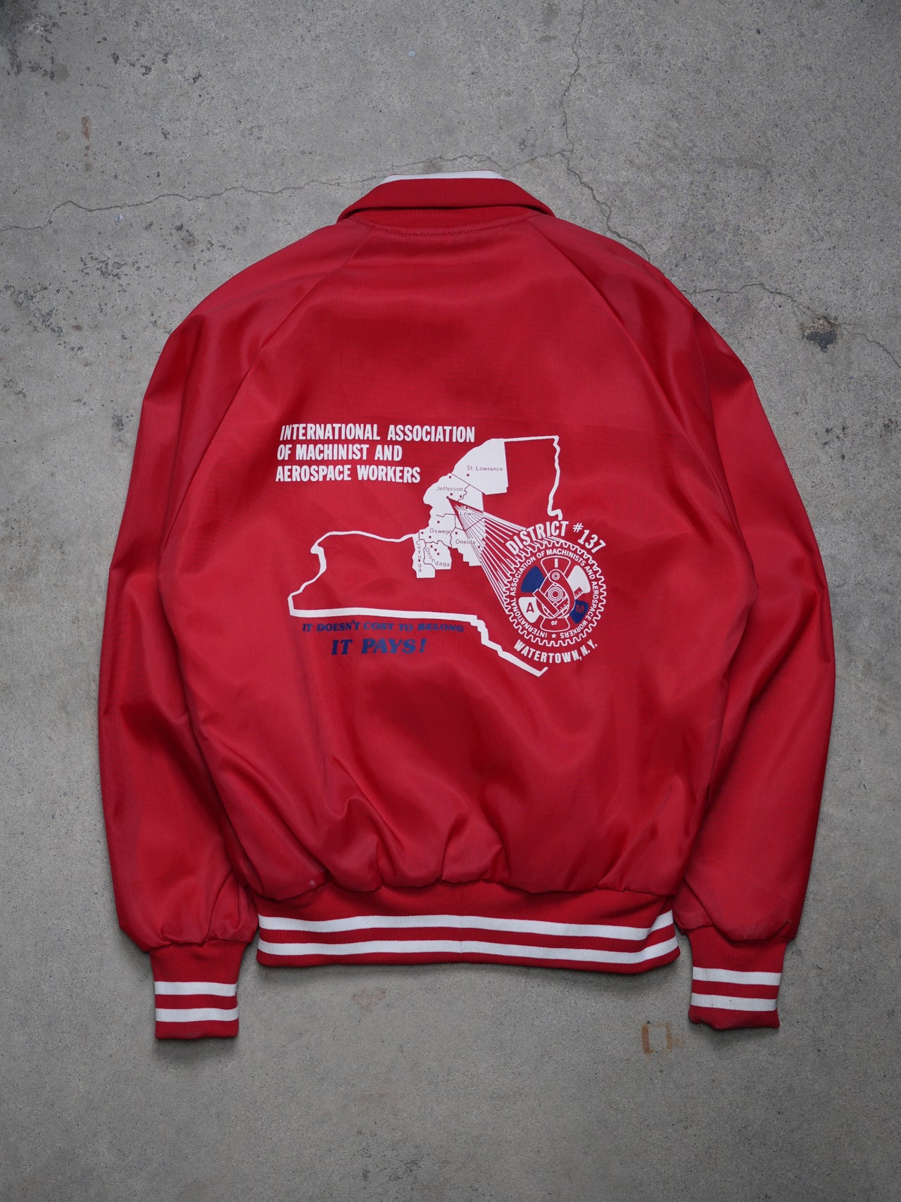 1980S - SWINGSTER WINDBREAKER/WARMUP JACKET