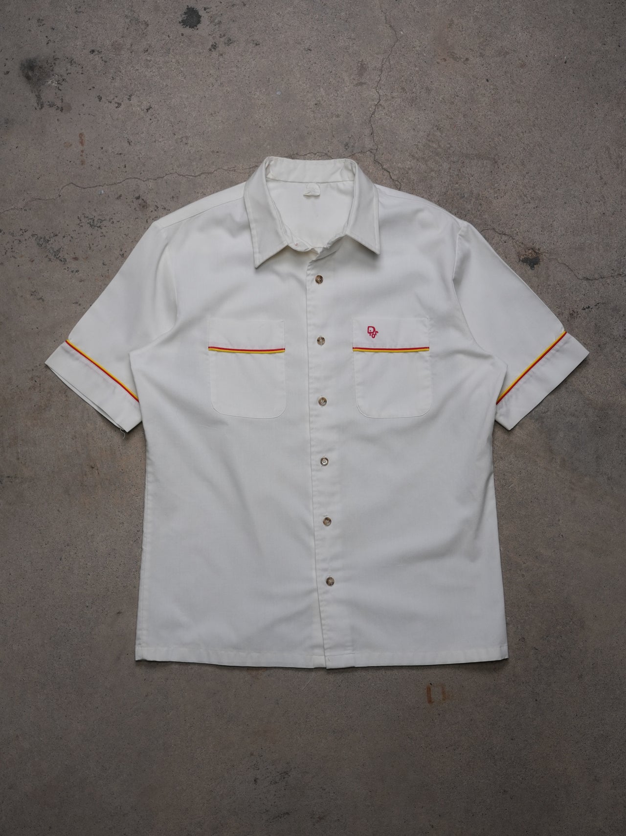 Vintage 1970s - Dior Short Sleeve Button Up Shirt