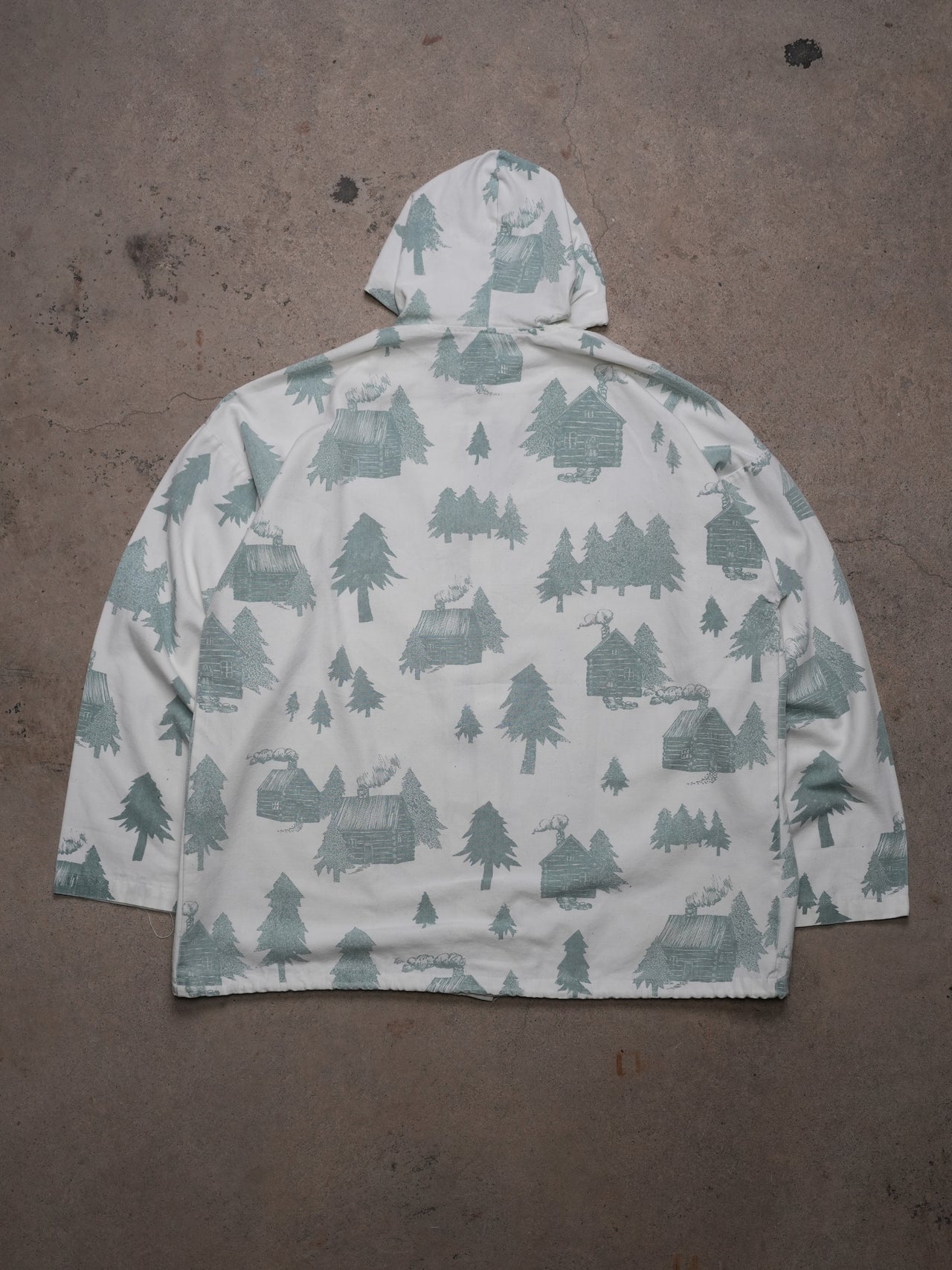 1990S - MICHIGAN RAG RAIN COAT