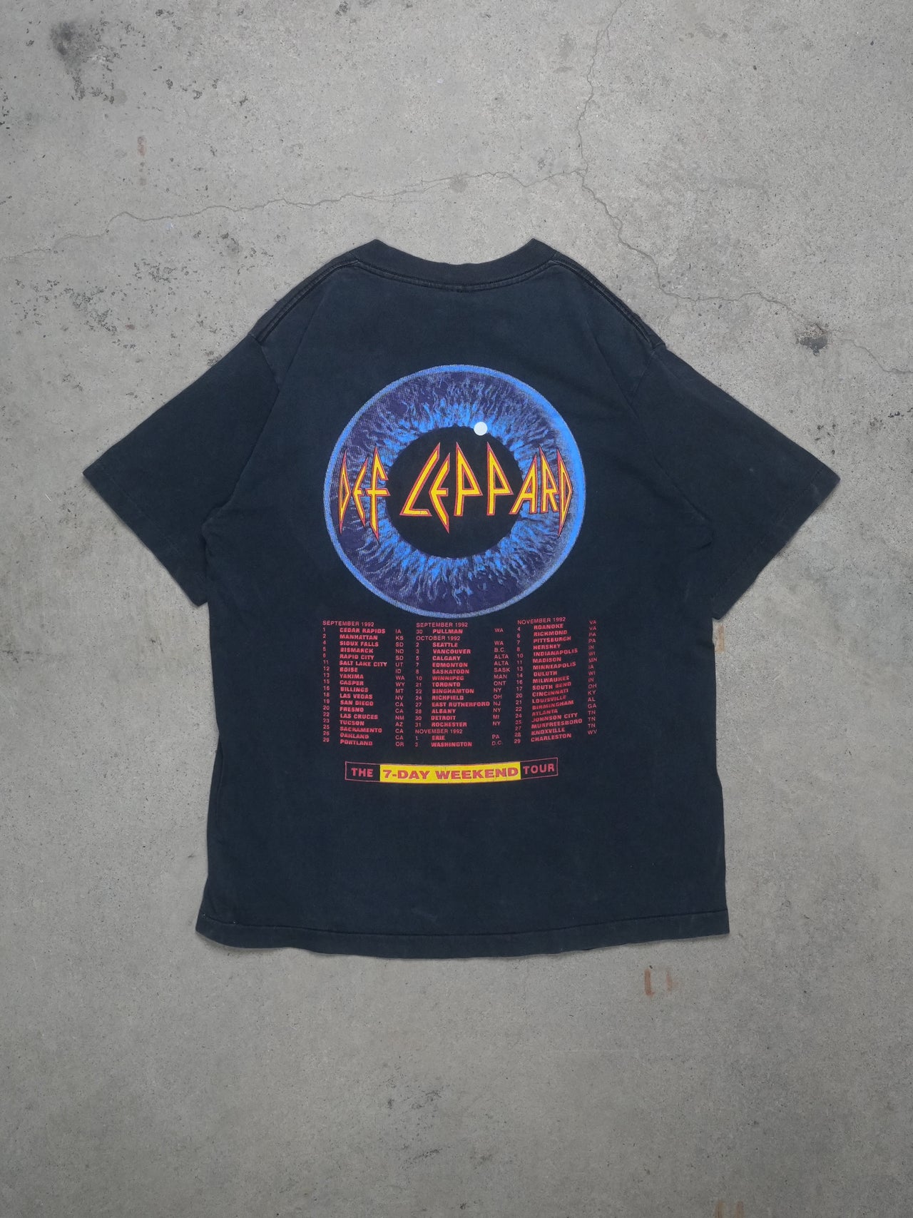 Vintage 1990s - Def Leppard T-shirt