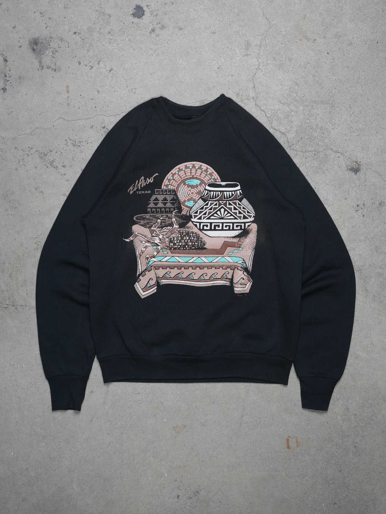 1990S - TEXAS SOUVENIR CREWNECK SWEATSHIRT