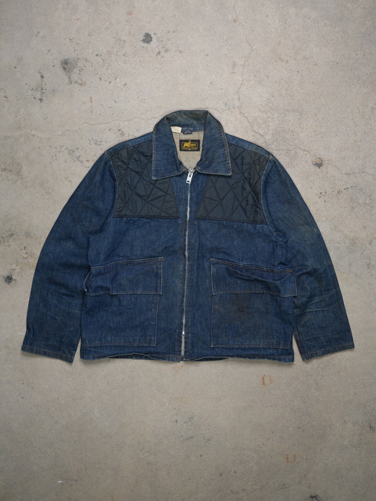 Vintage 1980s - Kmart Denim Hunting Jacket