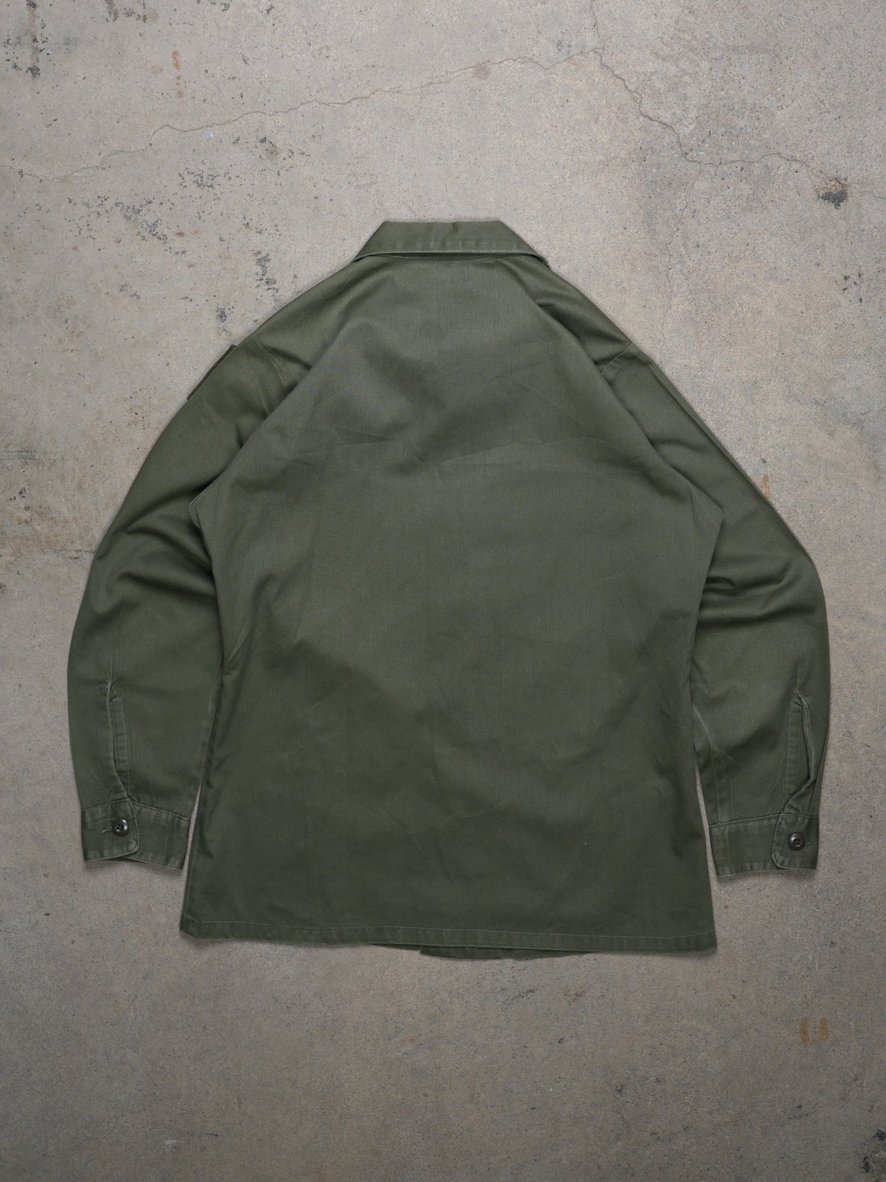 1980S - VIETNAM ERA OG107 UTILITY SHIRT