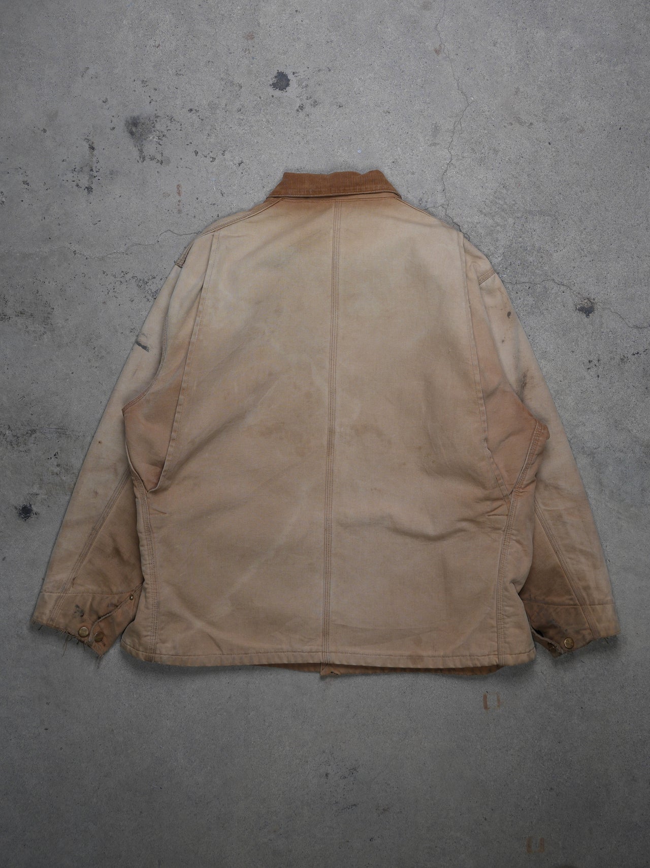1980S - CARHARTT BLANKET LINED DUCK CANVAS CHORE COAT