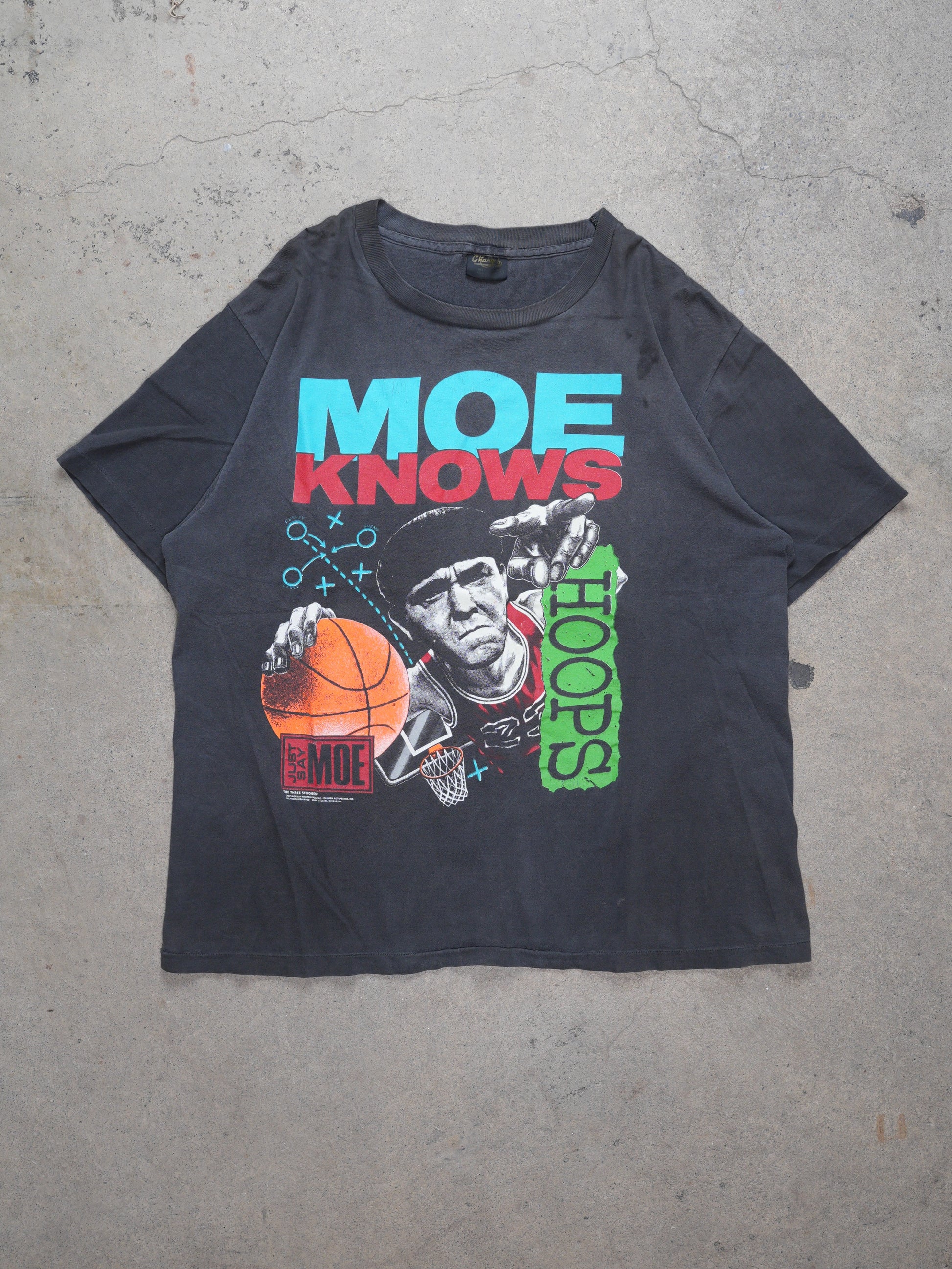Changes Moe Knows Hoops Graphic Tee (XL)