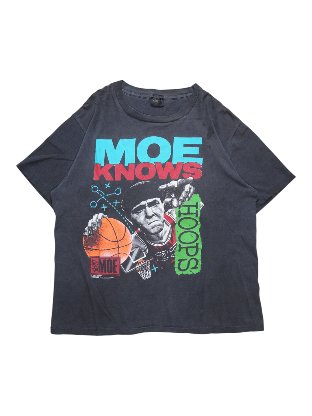 Changes Moe Knows Hoops Graphic Tee (XL)