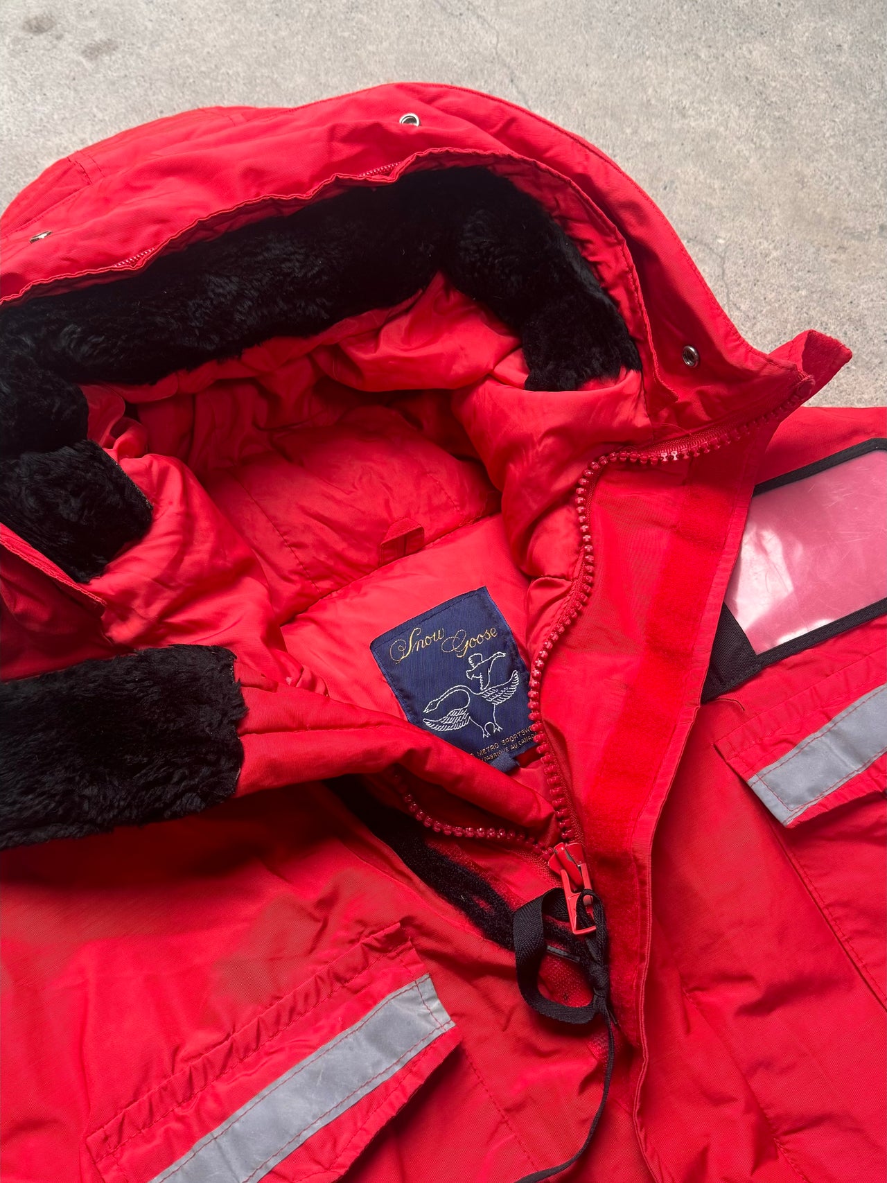 SNOW GOOSE (CANADA GOOSE) Vintage snow goose Expedition Parka (M)