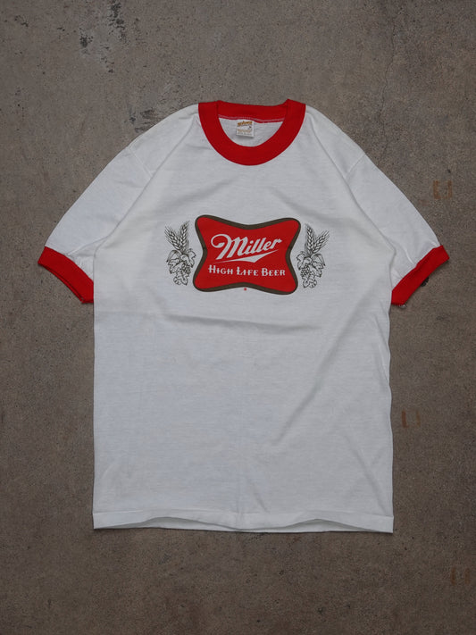 Miller High Life Beer Ringer Tee (M)