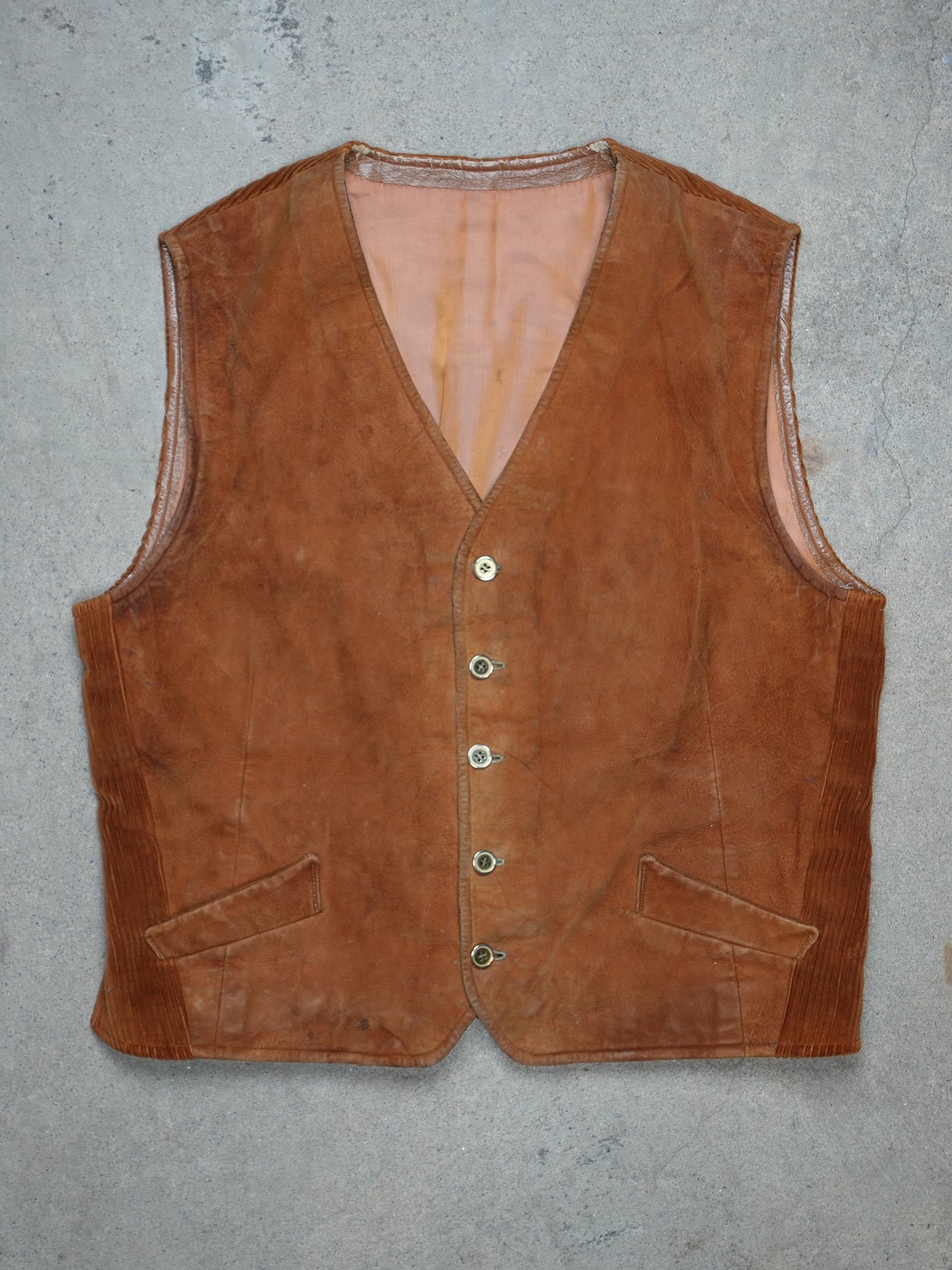  Brown Suede Vest (M)