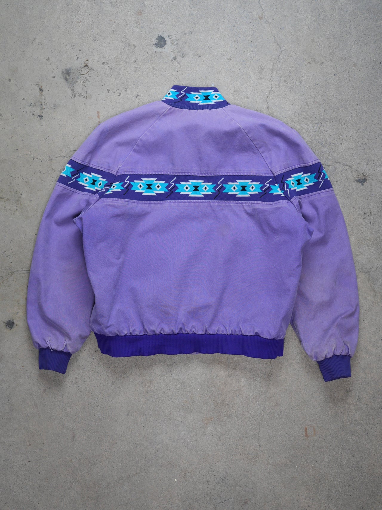 WALLS Vintage Native Pattern Bomber Jacket (M)