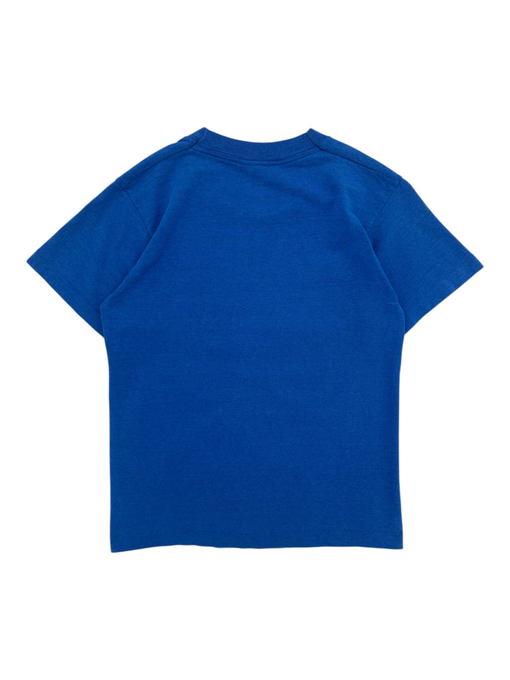 Exile Vintage blue vintage 1980s 1990s Edison Eagle t-shirt back view in size XS