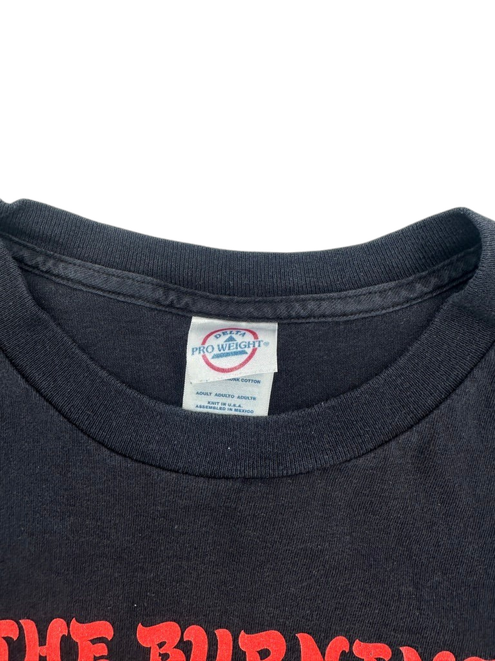 Exile Vintage black The Burning Questions graphic t-shirt with Delta Pro Weight tag, size XL
