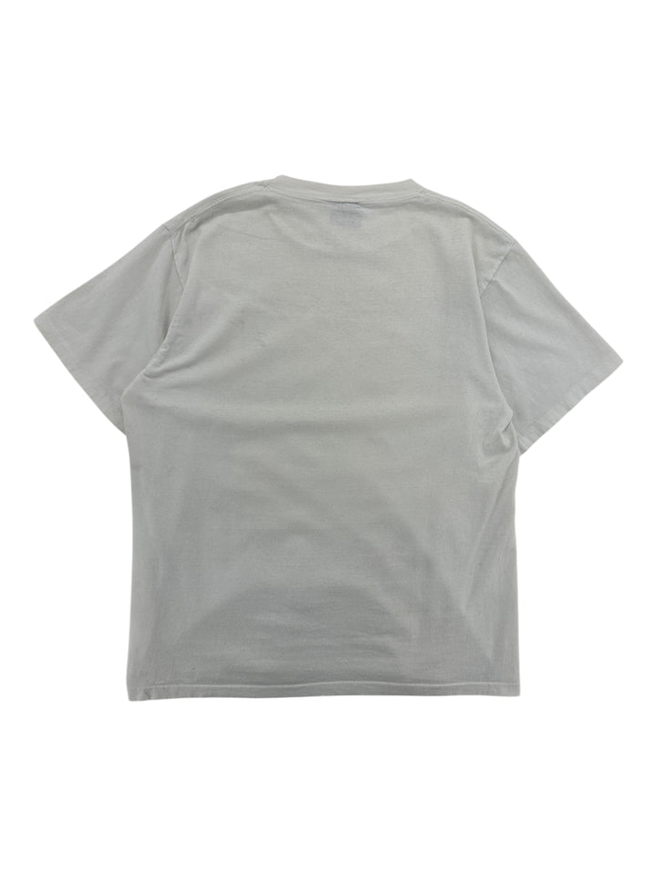 Exile Vintage 1990s The Jetsons graphic t-shirt in white, back view of a size large cotton crewneck tee.
