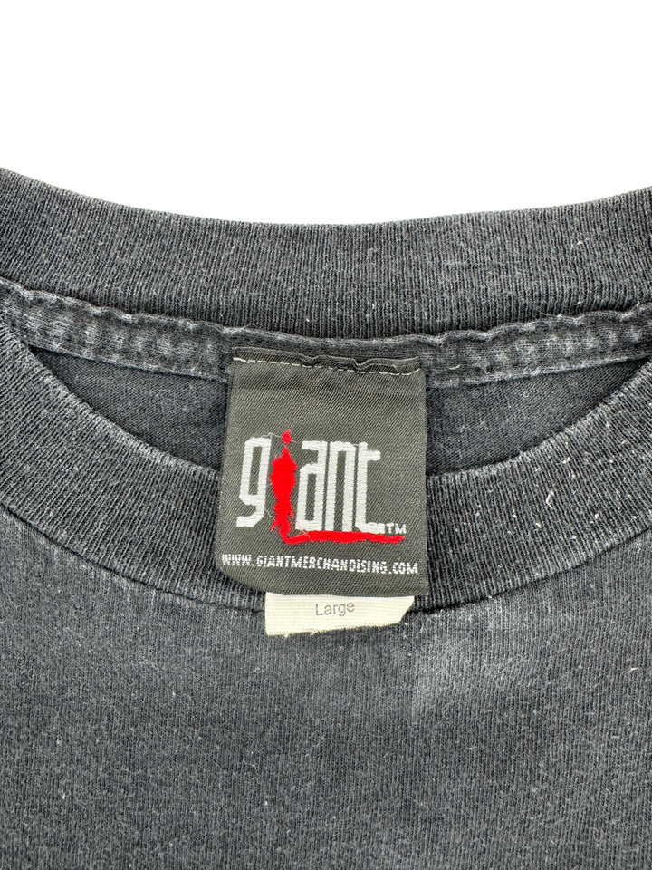 Exile Vintage 1990s Metallica Master of Puppets t-shirt black cotton with original Giant brand neck tag size Large