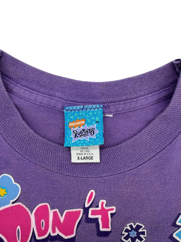 Exile Vintage purple 1990s Rugrats Angelica Pickles graphic t-shirt with Nickelodeon tag
