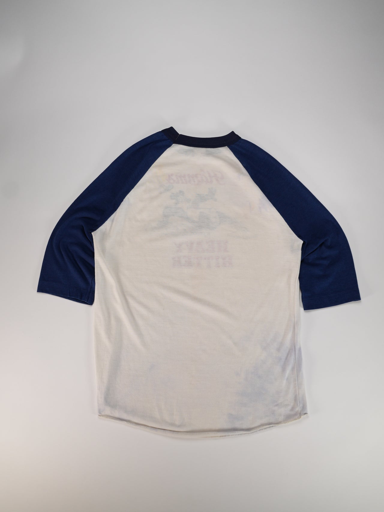 1980s - Hamm's Beer Heavy Hitter Three Quarter Sleeve Baseball T-Shirt