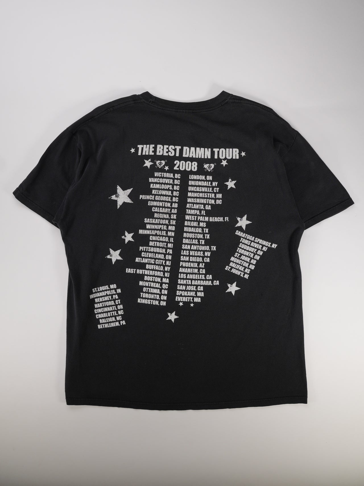 2000s - Avril Lavigne The Best Damn Tour Graphic T-Shirt