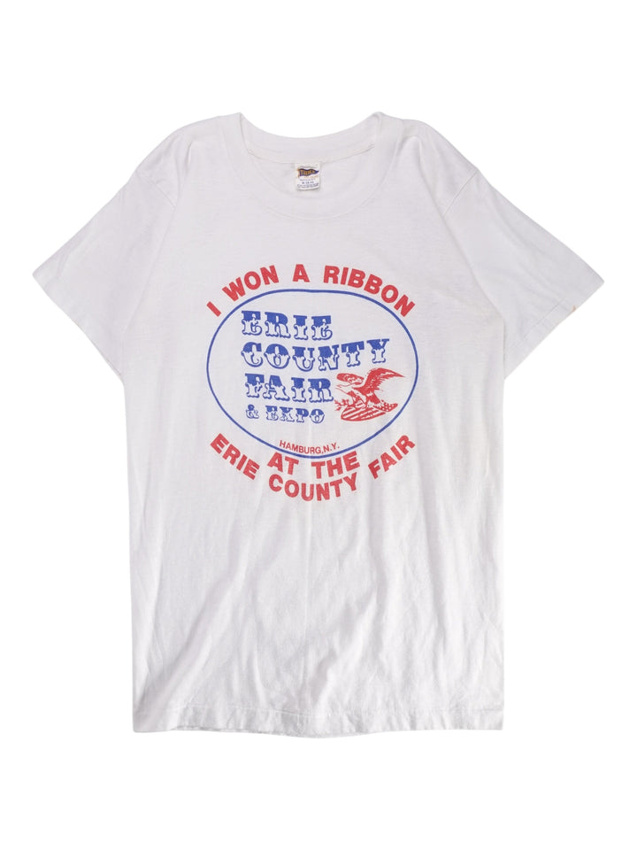 1980s Erie County Fair &amp; Expo I Won A Ribbon T-Shirt