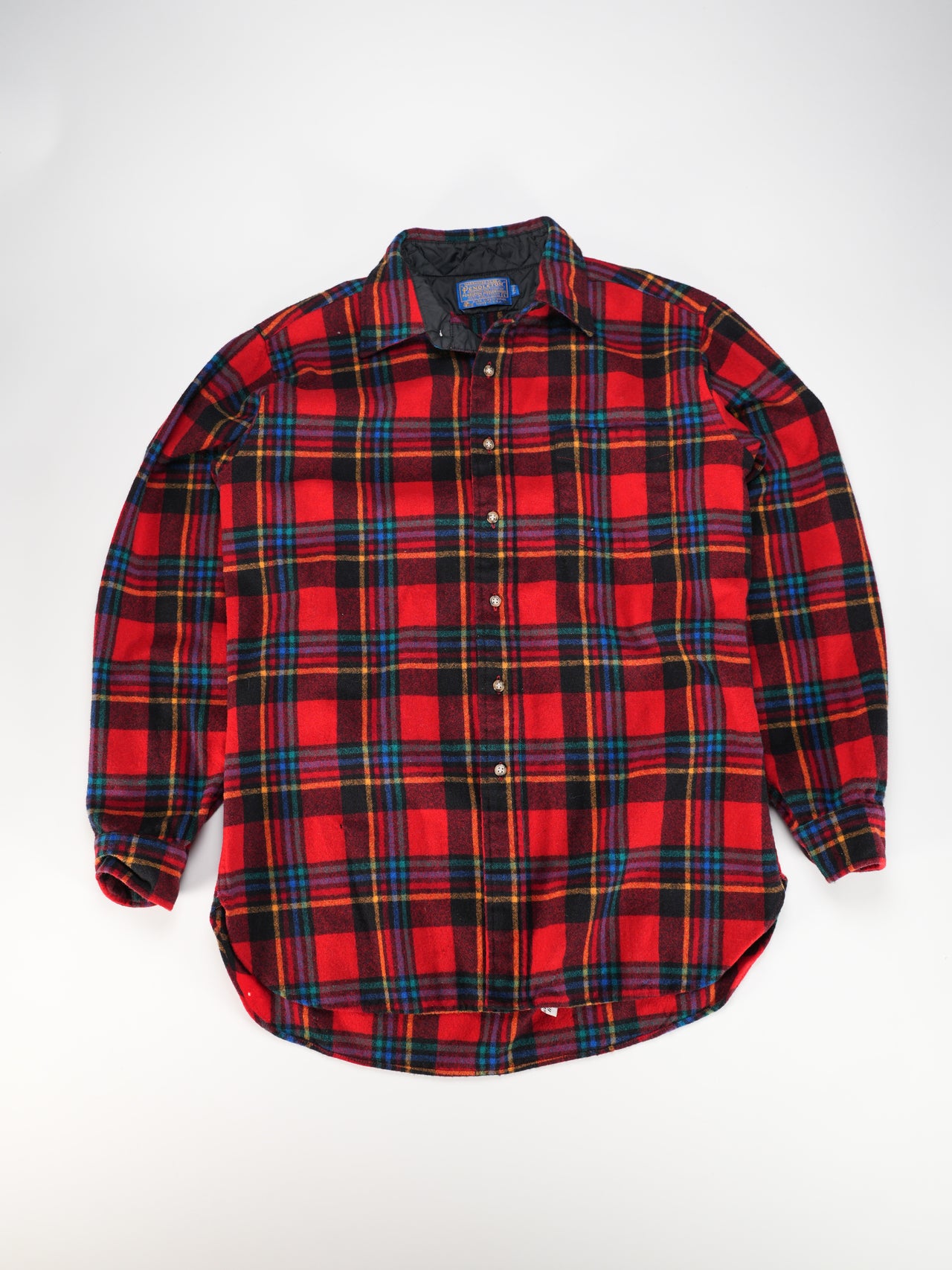1980s - Pendleton Plaid Flannel Shirt