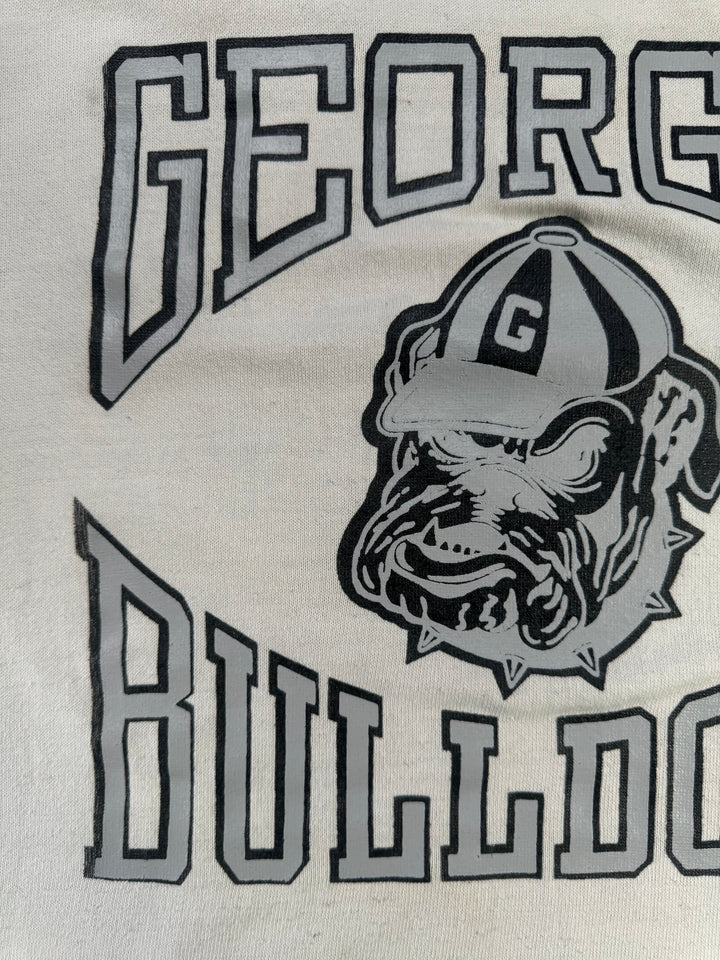1980s Georgia Bulldogs Graphic Jersey T-Shirt