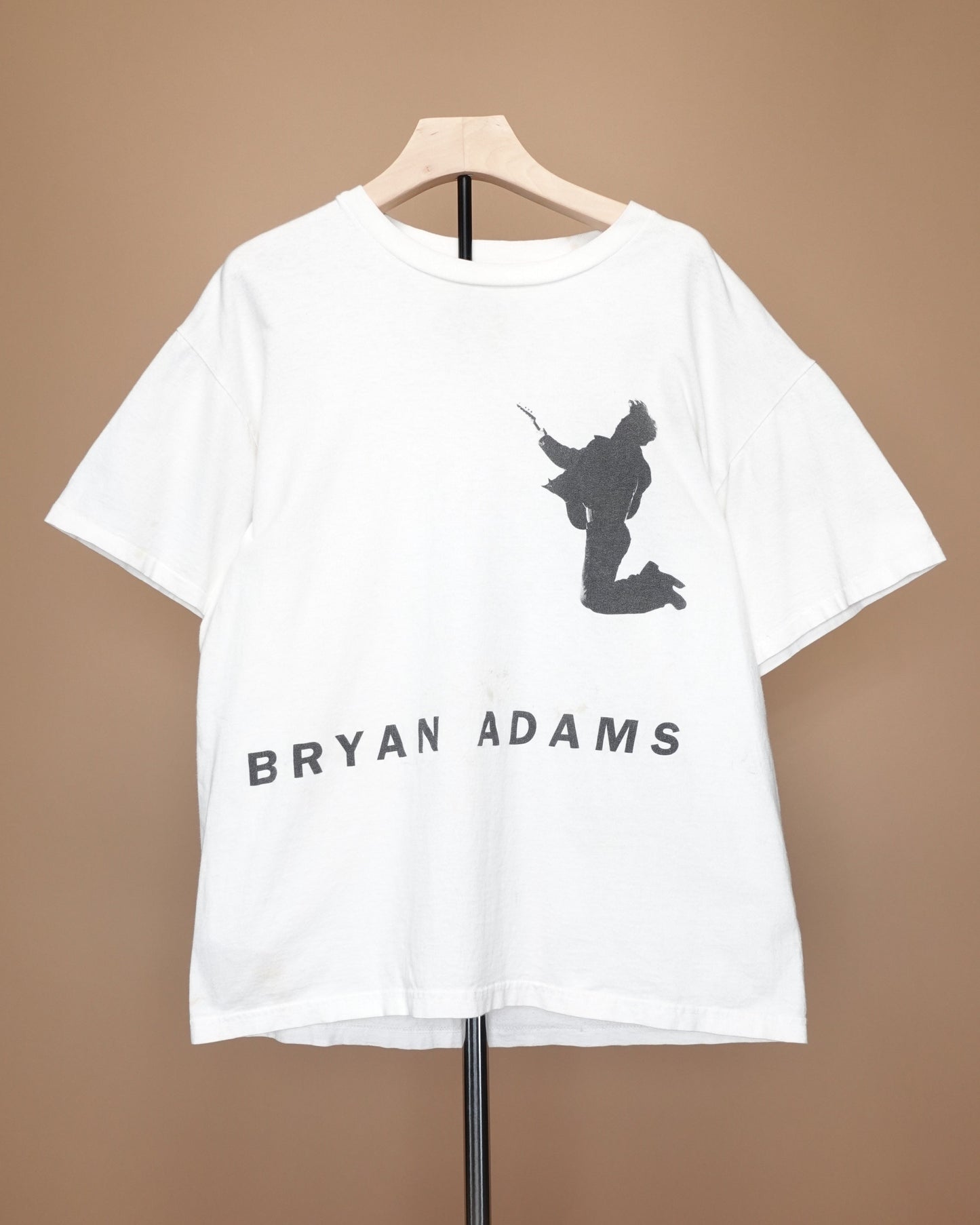 Vintage 1990s Hanes Bryan Adams Concert T-Shirt / Graphic / Loose Fit / Music Memorabilia