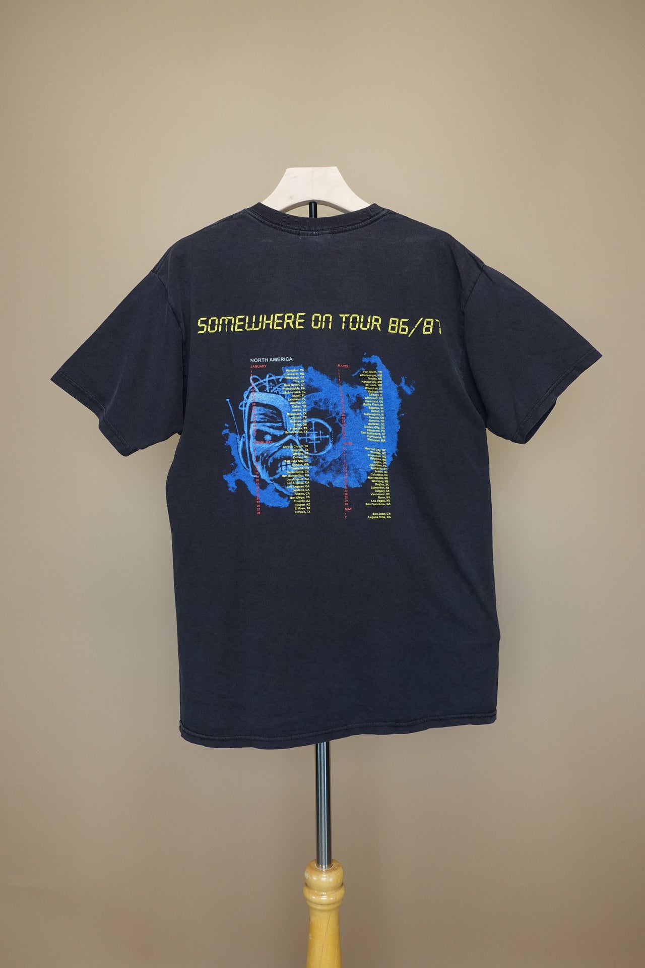 Vintage 2000s Iron Maiden / Graphic T-Shirt / Relaxed Fit / Band Tee