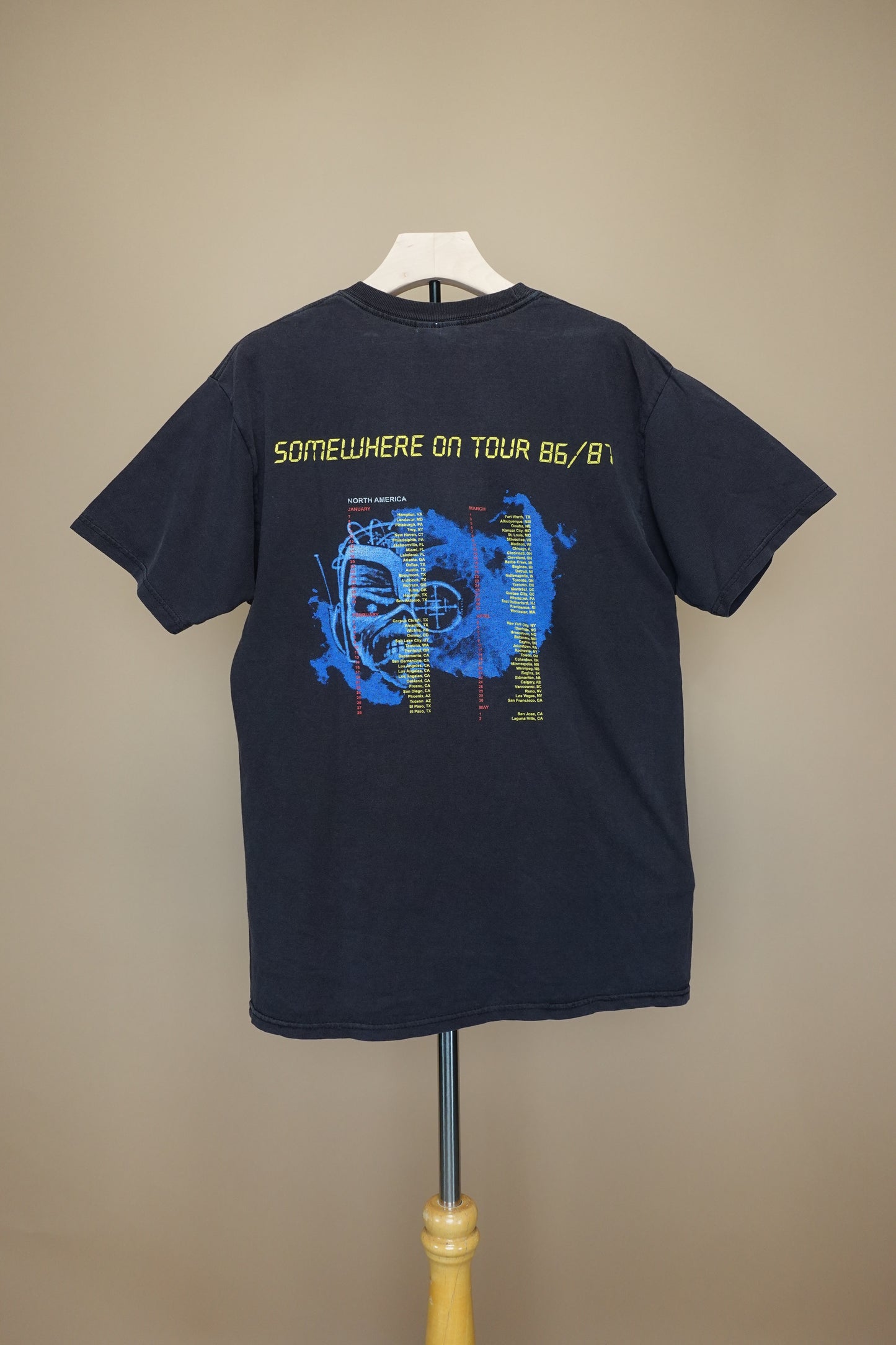 Vintage 2000s Iron Maiden / Graphic T-Shirt / Relaxed Fit / Band Tee