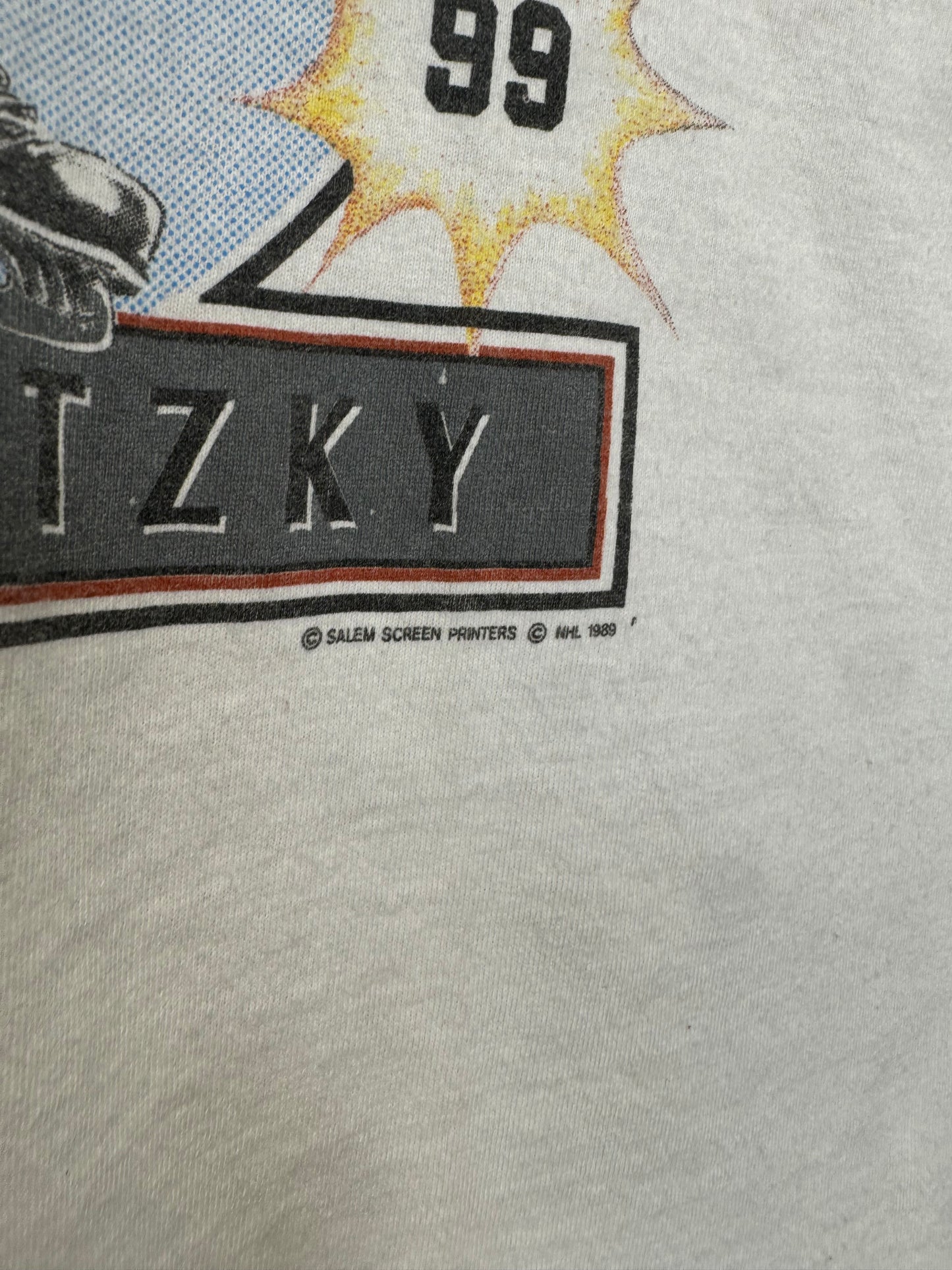 Vintage 1980s Los Angeles Kings Wayne Gretzky T-Shirt / Graphic / Casual / Sportswear